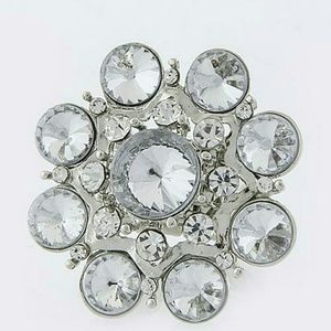 Crystal Disk Ring